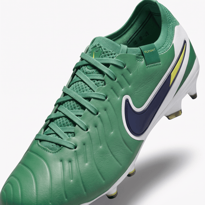 Tiempo Legend 10 FG Stadium Green / White / Dark Obsidian / Yellow - Elite Boots