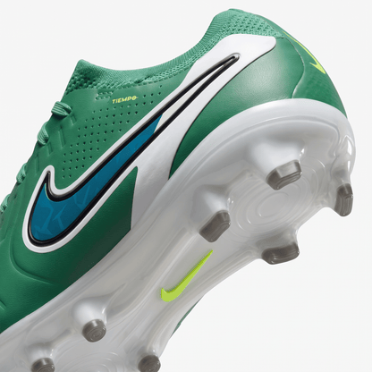 Tiempo Legend 10 FG Stadium Green / White / Dark Obsidian / Yellow - Elite Boots
