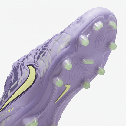Tiempo Legend 10 FG Purple Agate / Barely Volt (Light Yellow) / Silver - Elite Boots