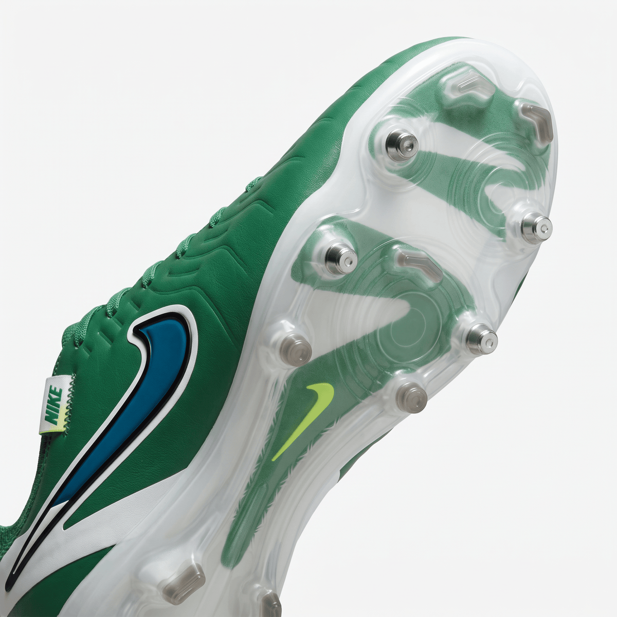 Tiempo Legend 10 SG-Pro Stadium Green / White / Dark Obsidian / Yellow - Elite Boots