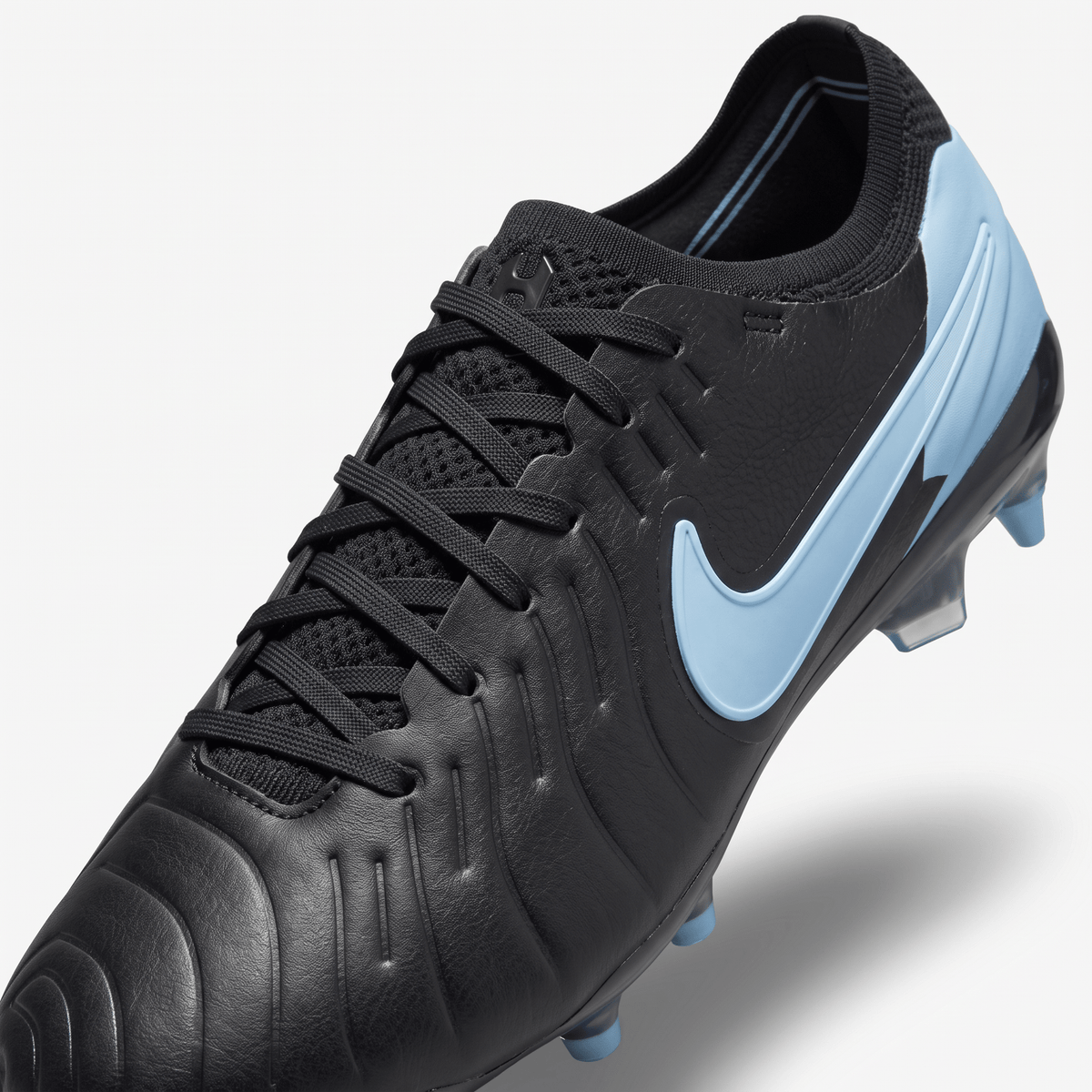 Tiempo Legend 10 FG Black / Ice Blue / Light Blue - Elite Boots