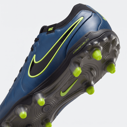 Tiempo Legend 10 FG Blue Eclipse / Black / Volt - Elite Boots