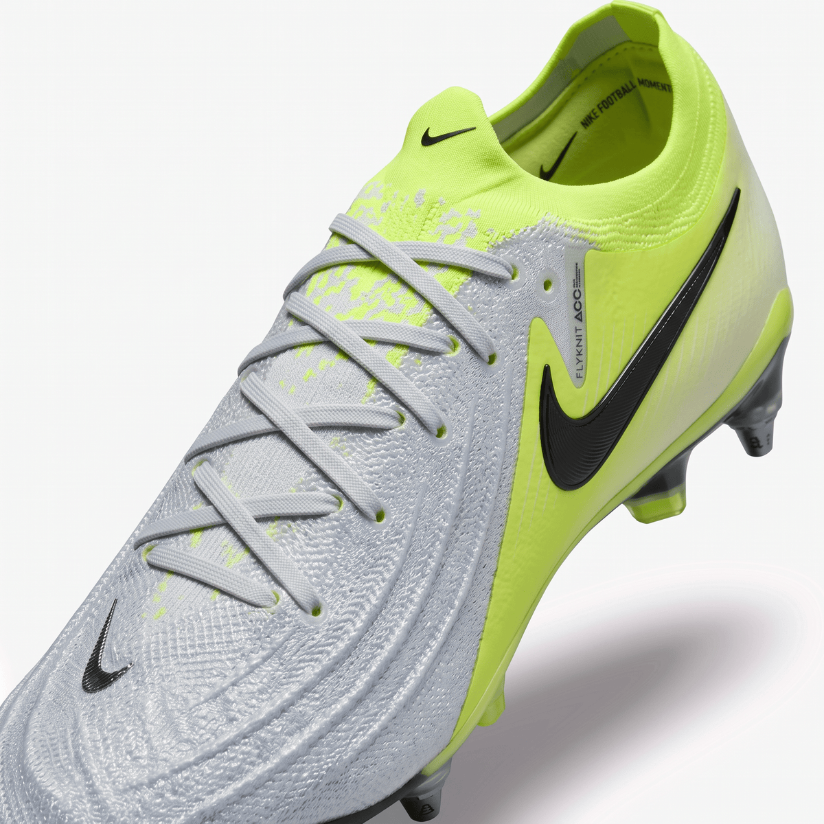 Phantom GX II SG-Pro Metallic Silver / Volt / Black - Elite Boots