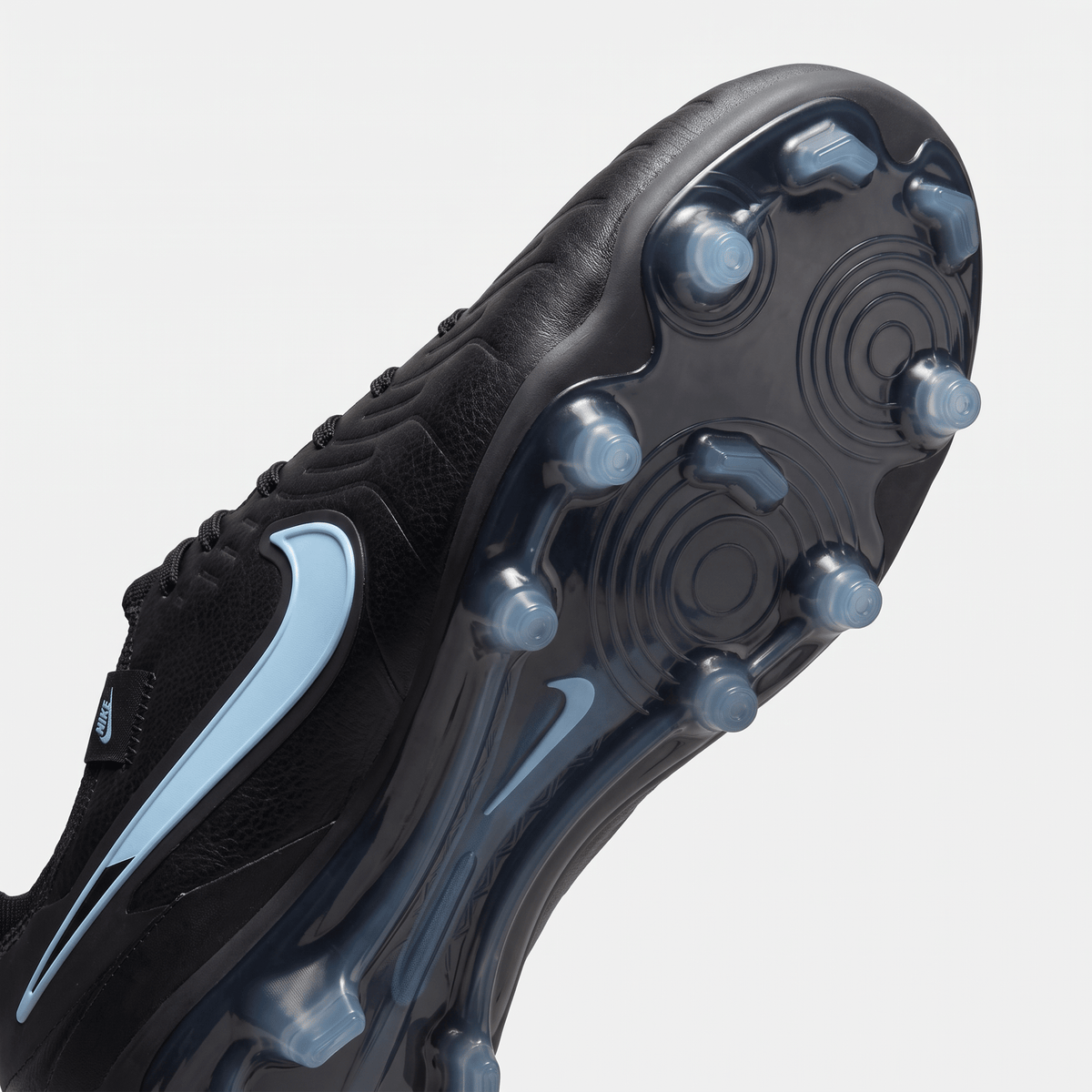 Tiempo Legend 10 FG Black / Ice Blue / Light Blue - Elite Boots