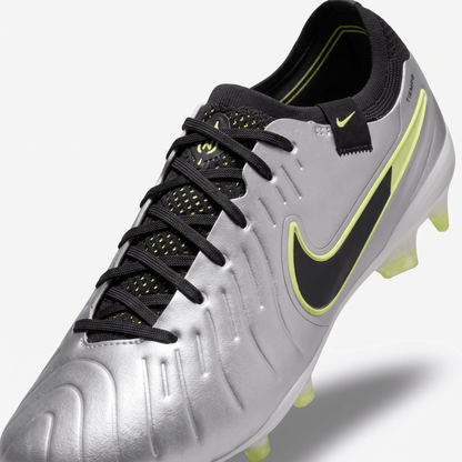 Tiempo Legend 10 FG Silver / Black / Volt / Yellow - Elite Boots