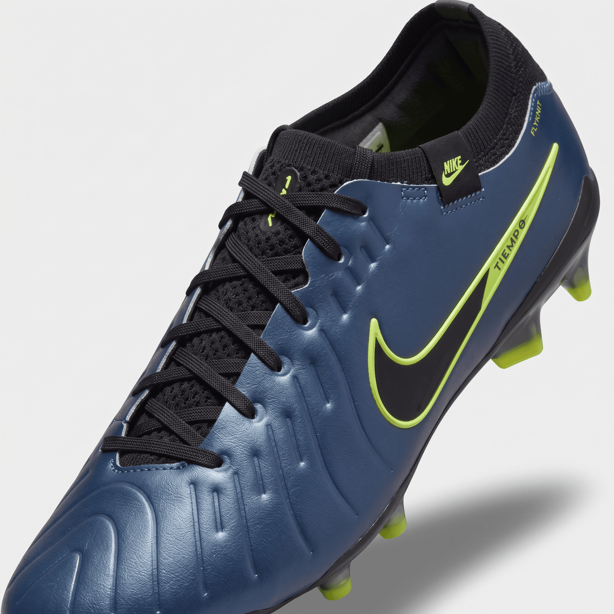 Tiempo Legend 10 FG Blue Eclipse / Black / Volt - Elite Boots