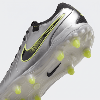 Tiempo Legend 10 FG Silver / Black / Volt / Yellow - Elite Boots