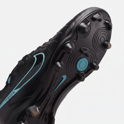 Tiempo Legend 10 FG Black / Deep Jungle / Hyper Turquoise - Elite Boots