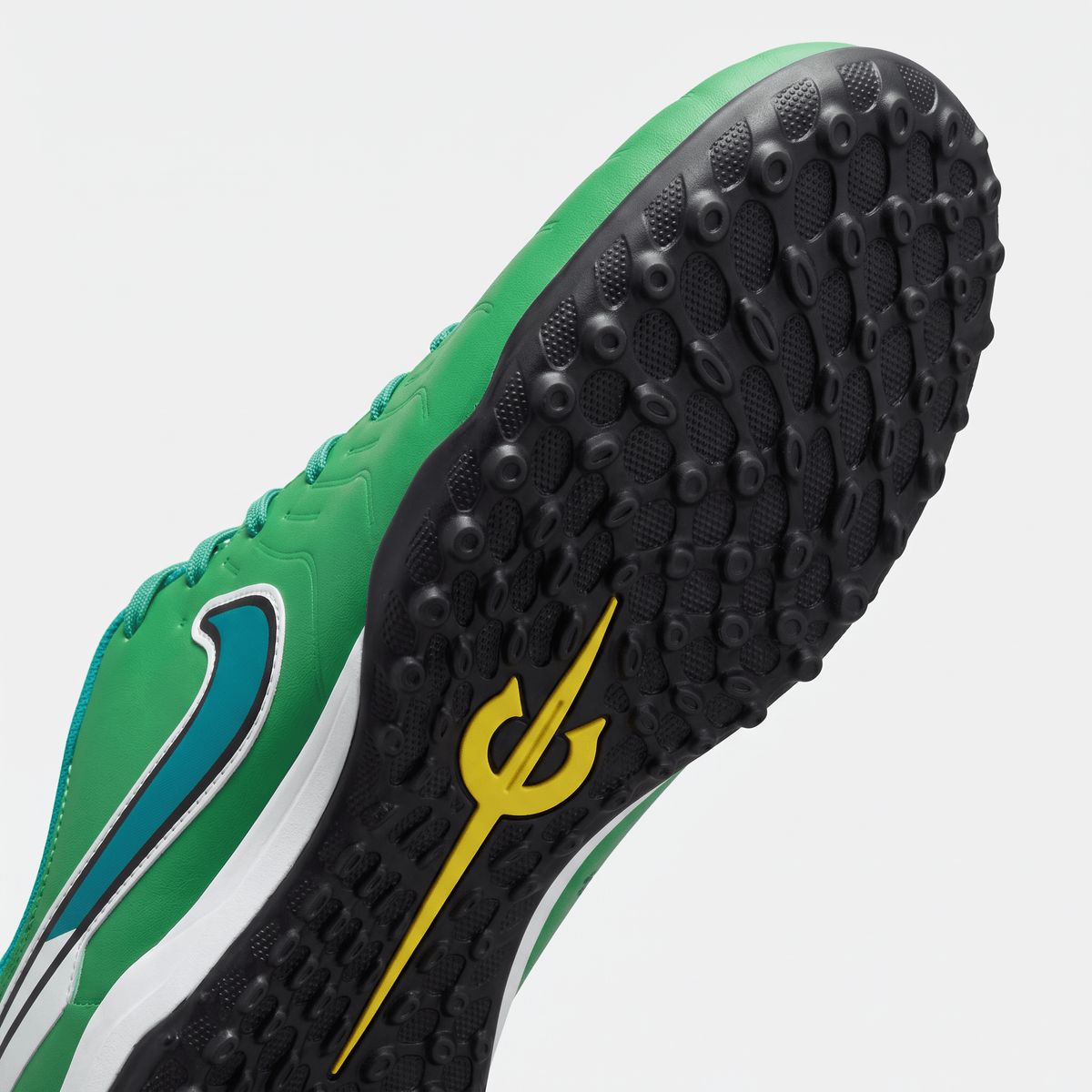 Tiempo Legend 10 Academy TF Stadium Green / White / Yellow / Black - Elite Boots