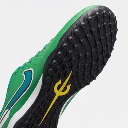 Tiempo Legend 10 Academy TF Stadium Green / White / Yellow / Black - Elite Boots