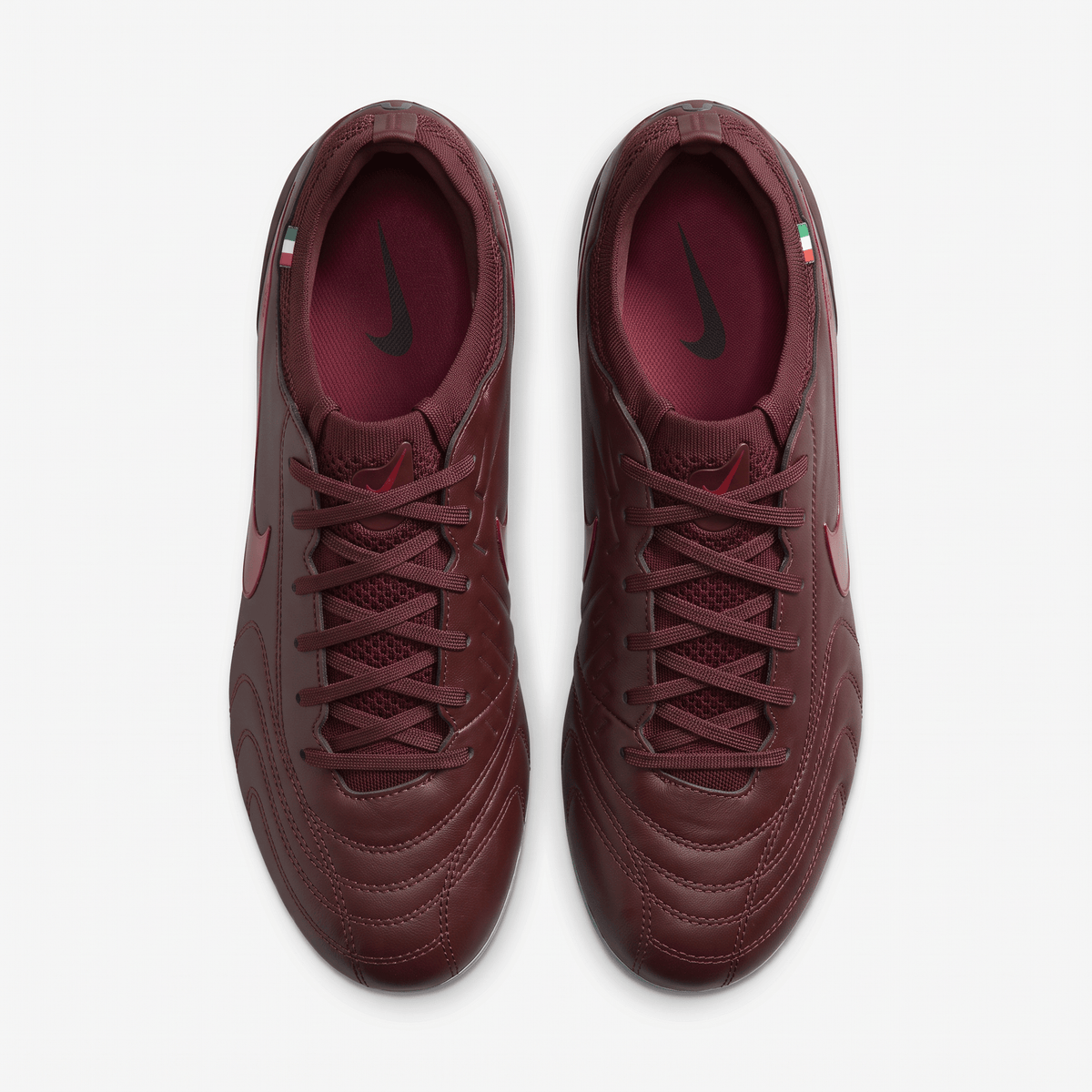 Tiempo Legend 10 FG Port Wine / Bright Crimson / Iridescent Chrome - Elite Boots