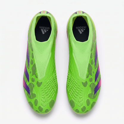 Predator 24 Laceless FG Team Solar Green / Team Shock Pink / Lucid Lemon - Elite Boots