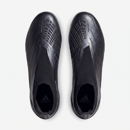 Predator Laceless FG Core Black / Core Black / Core Black - Elite Boots