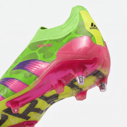 Predator 24 Laceless FG Team Solar Green / Team Shock Pink / Lucid Lemon - Elite Boots