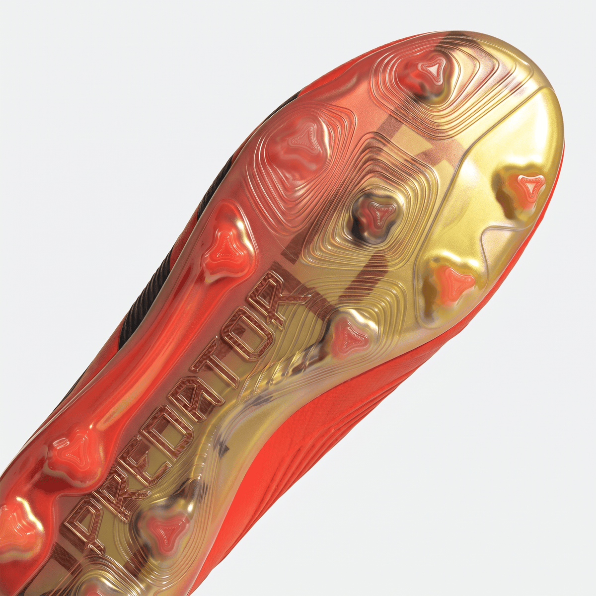 Predator 24 Laceless FG Red / Black / Team Solar Yellow - Elite Boots