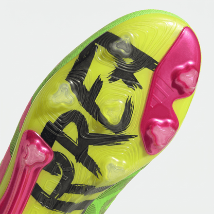 Predator 24 Laceless FG Team Solar Green / Team Shock Pink / Lucid Lemon - Elite Boots