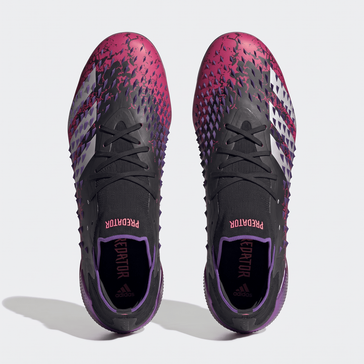 Predator Freak.1 Low FG Core Black / Cloud White / Shock Pink / Purple Rush - Elite Boots