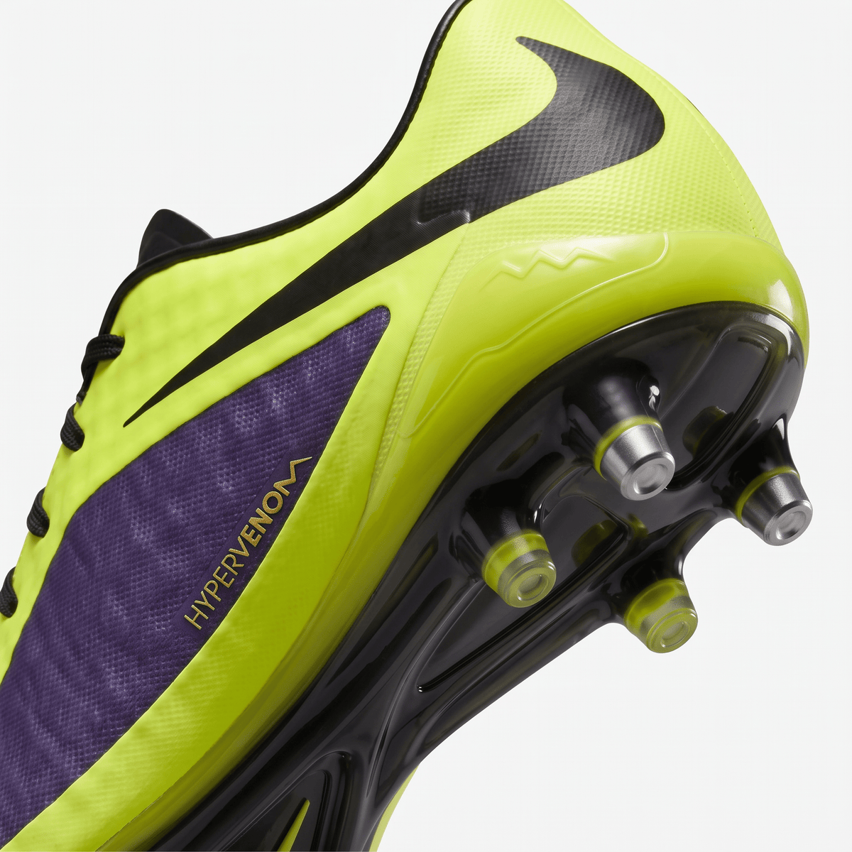 Hypervenom Phantom FG Electro Purple / Volt / Black - Elite Boots