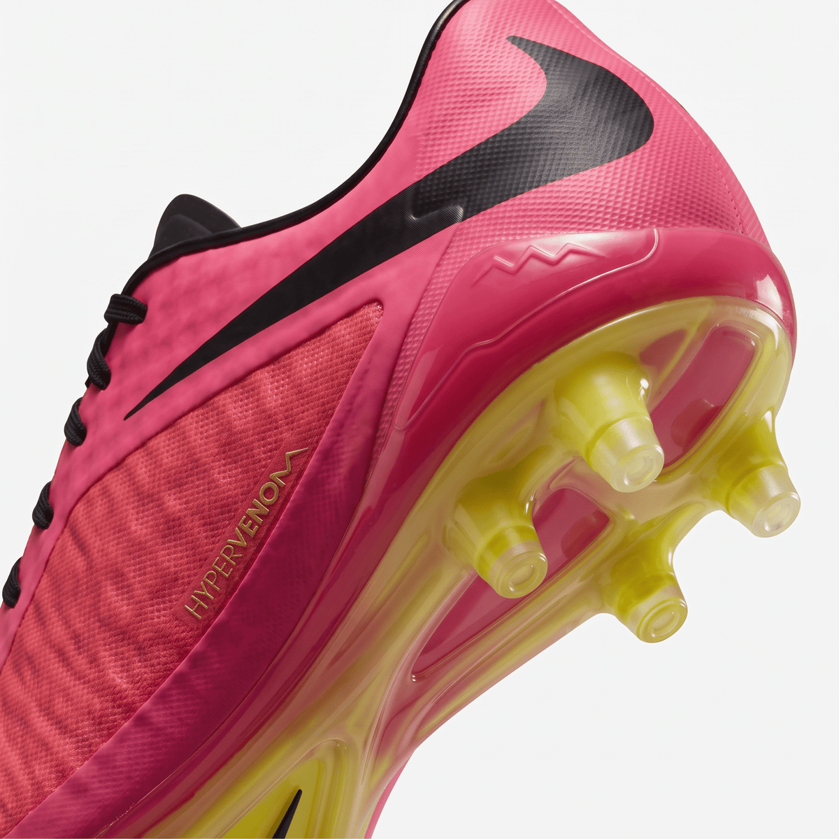Hypervenom Phantom FG Neo Lime / Total Crimson / Black - Elite Boots