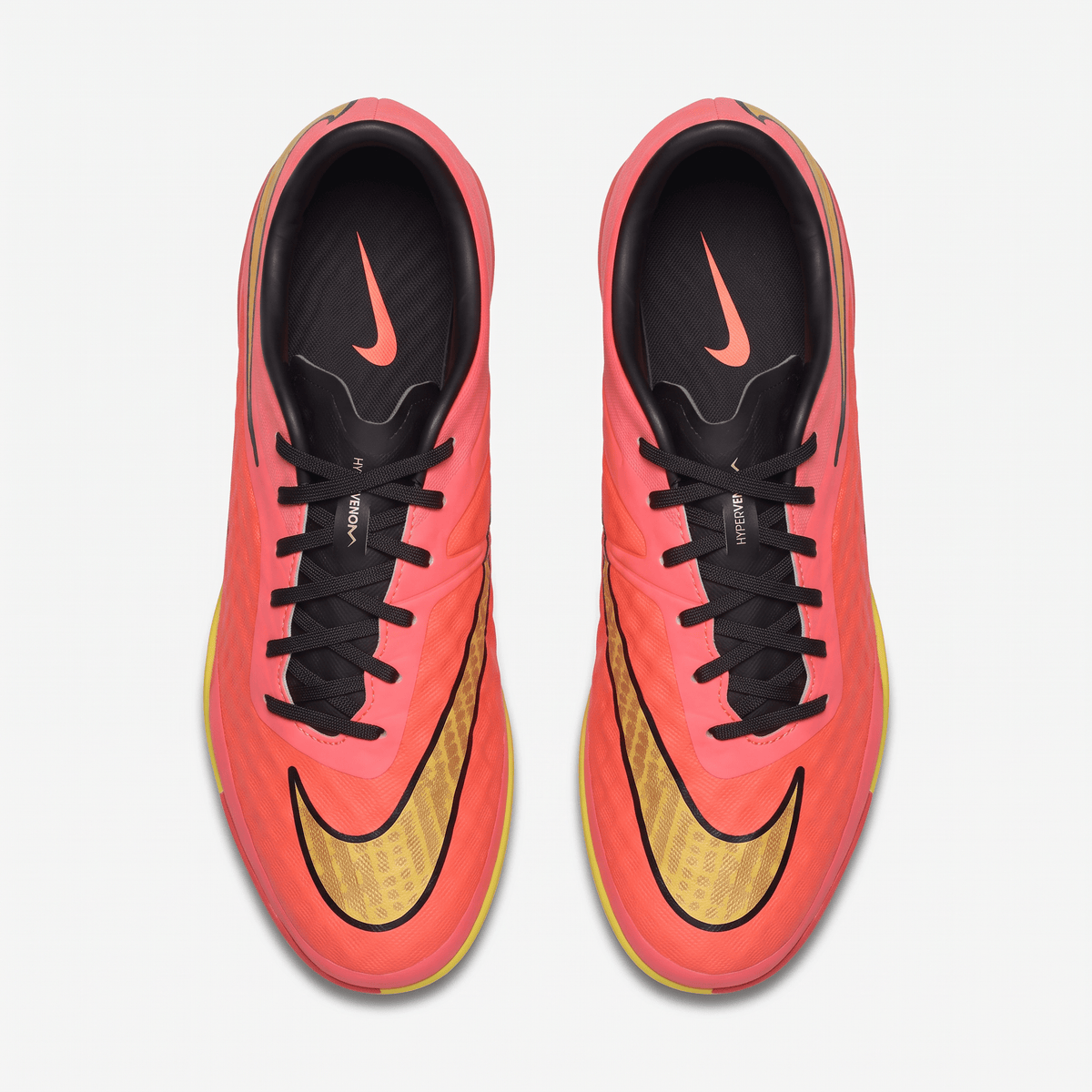 Hypervenom Phelon TF Hyper Punch / Black / Volt / Gold - Elite Boots