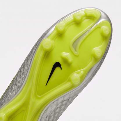 Hypervenom Phantom FG Metallic Silver / Black / Volt / Racer Pink - Elite Boots