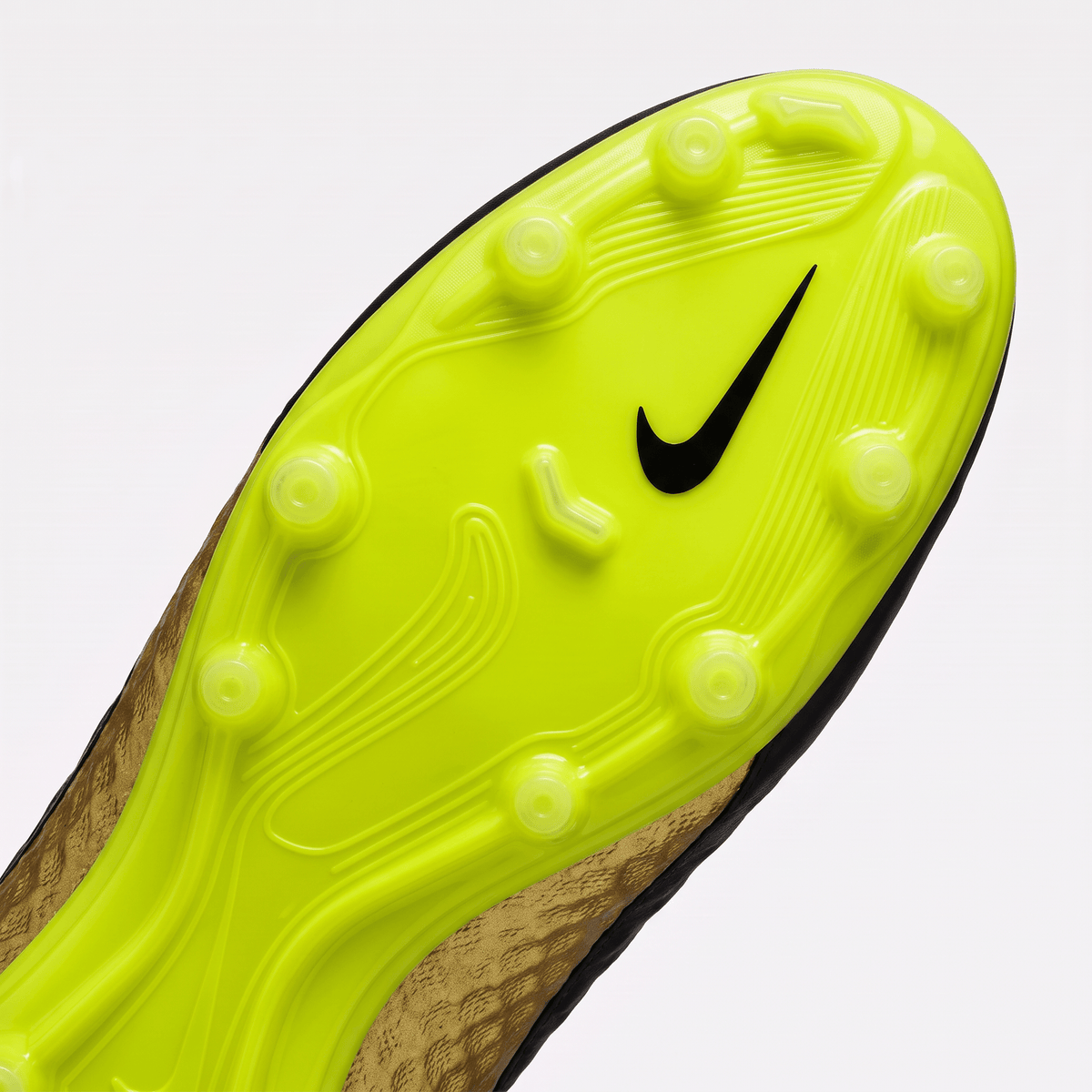 Hypervenom Phantom Premium FG Metallic Gold Coin / Volt / Black - Elite Boots