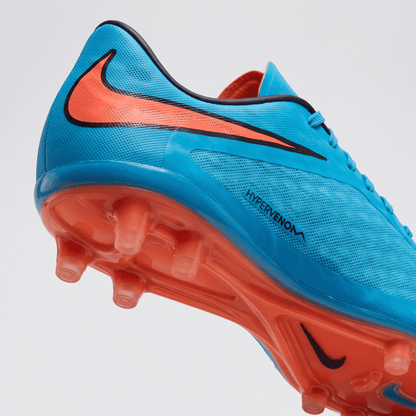 Hypervenom Phantom FG Clear Water / Total Crimson / Blue Lagoon - Elite Boots