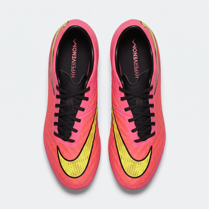 Hypervenom Phantom FG Neo Lime / Total Crimson / Black - Elite Boots