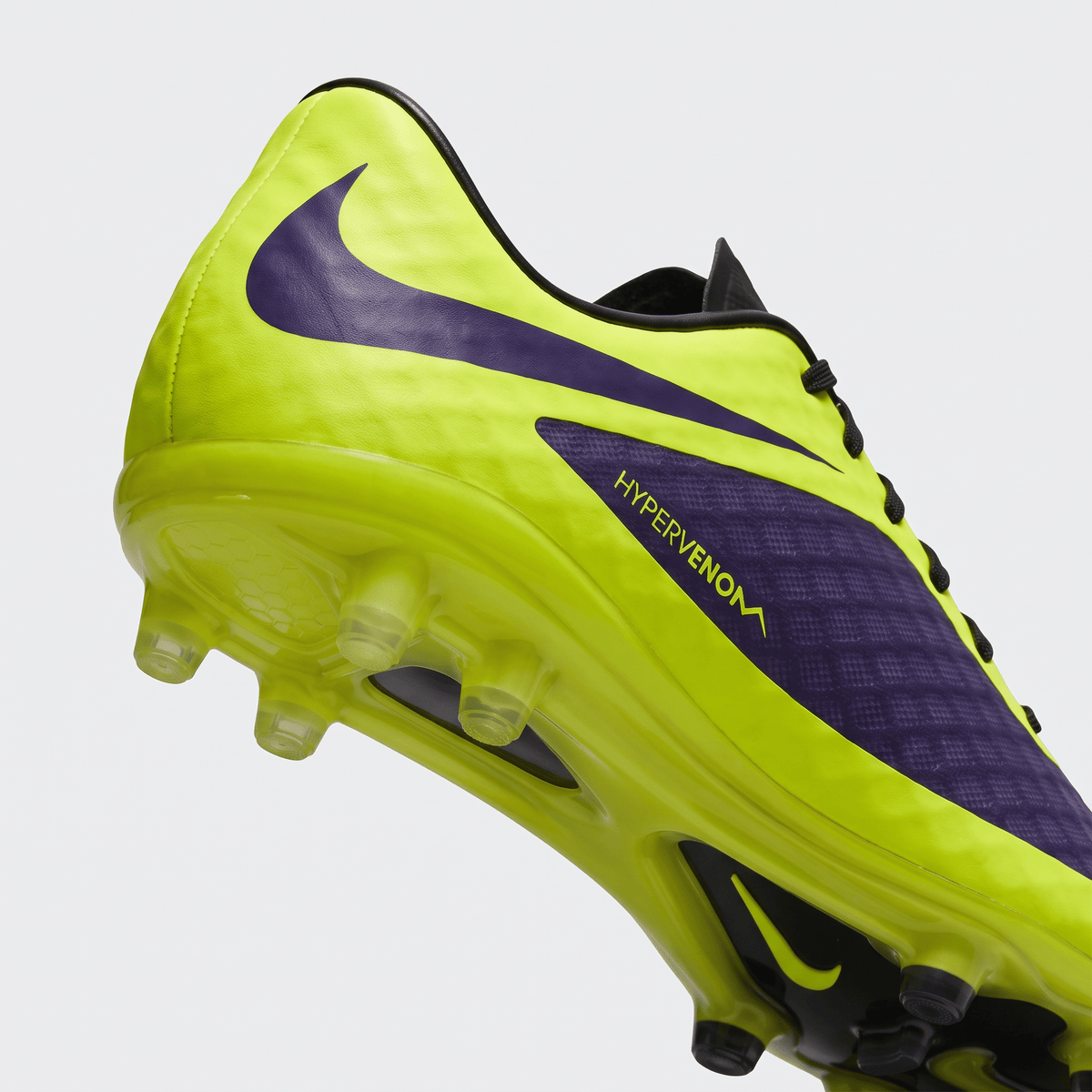Hypervenom Phantom FG Electro Purple / Volt / Black - Elite Boots