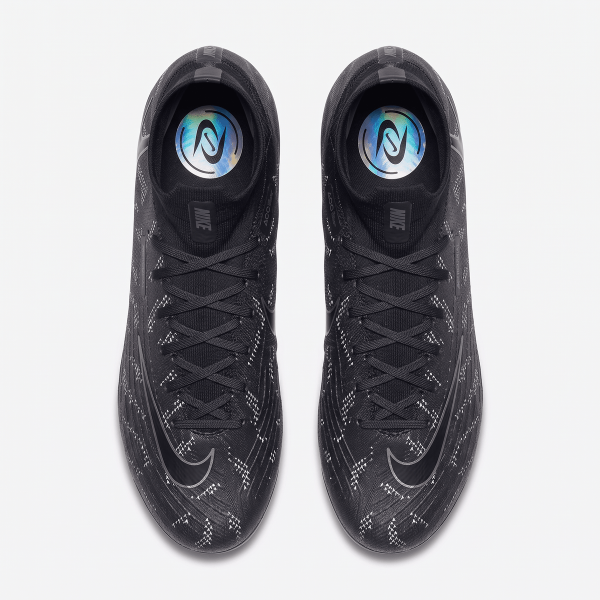 Phantom Luna FG Black / Chrome / Hyper Royal - Elite Boots