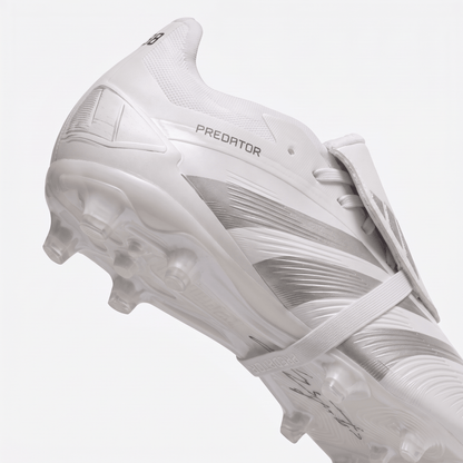 Predator Fold-Over Tongue FG Cloud White / Gold / Cloud White - Elite Boots