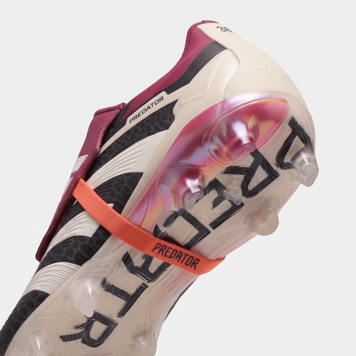 Predator 30 FT FG Core Black / Off White / Legacy Burgundy - Elite Boots