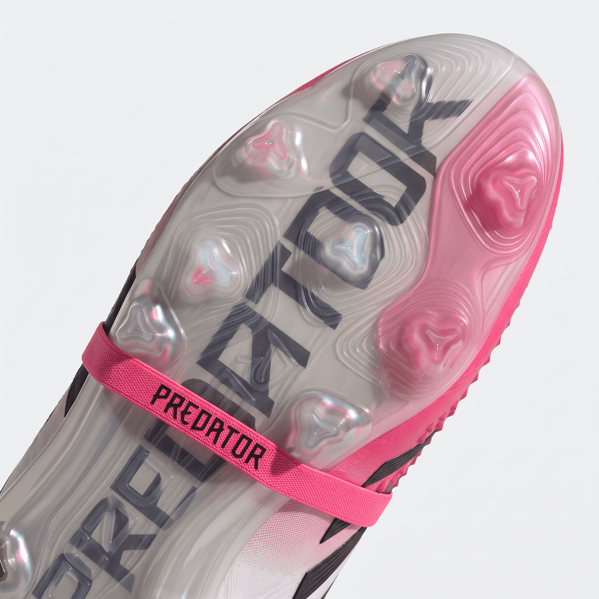 Predator Fold-Over Tongue FG White / Solar Blue / Hyper Pink - Elite Boots