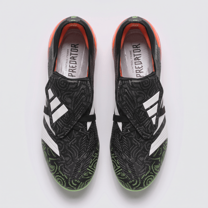 Predator Fold-Over Tongue FG Core Black / Cloud White / Red / Lemon - Elite Boots
