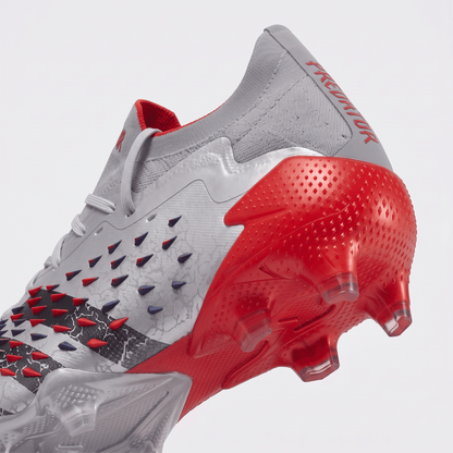 Predator Freak.1 FG Silver Metallic / Core Black / Team Solar Orange - Elite Boots