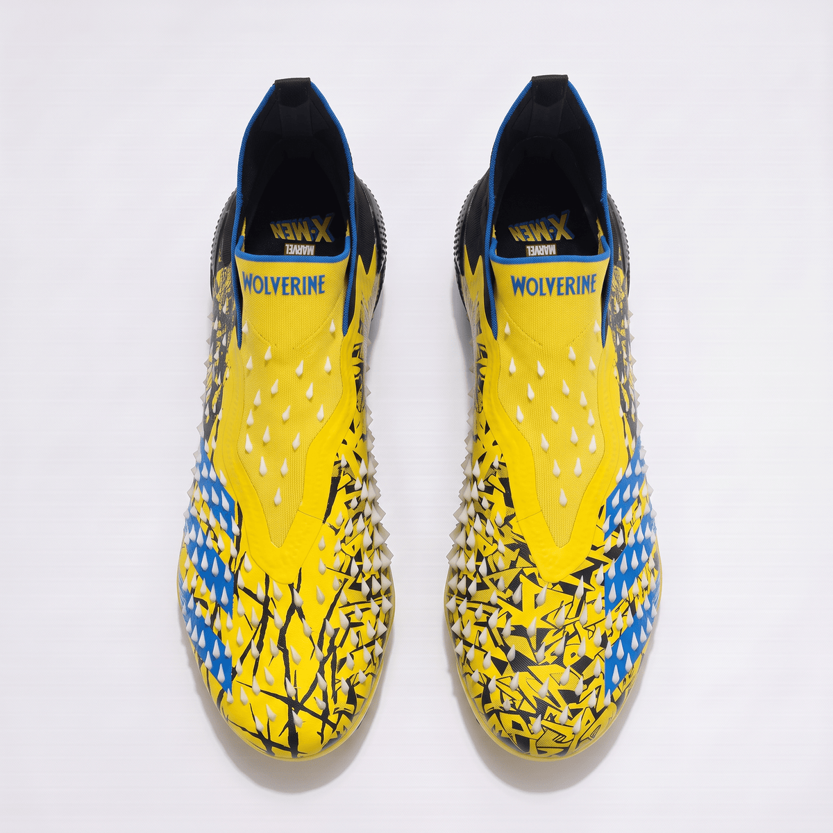 Predator Freak+ FG Yellow / Core Black / Silver Metallic / Bright Blue - Elite Boots