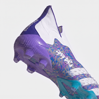 Predator Freak+ EQT FG Footwear White / Purple / Sub Green - Elite Boots