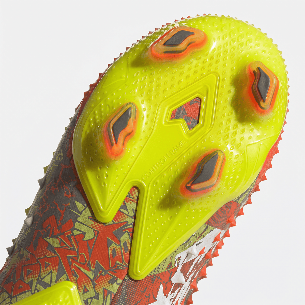 Predator Freak.1 FG Clear Grey / Footwear White / Solar Yellow / Solar Red - Elite Boots