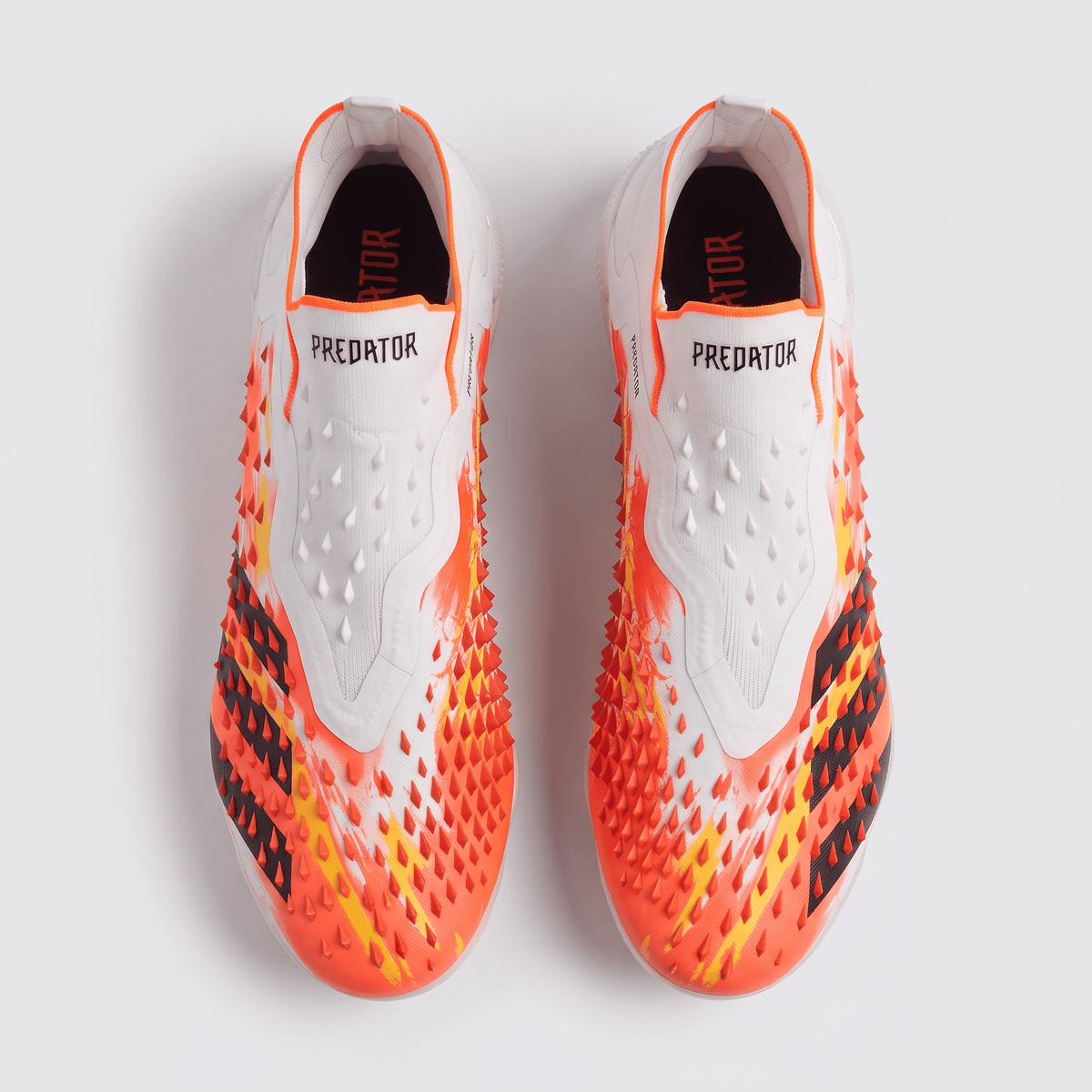 Predator Freak+ FG Footwear White / Iron Metallic / Solar Red - Elite Boots