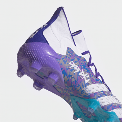 Predator Freak.1 FG White / Core Black / Solar Slime - Elite Boots