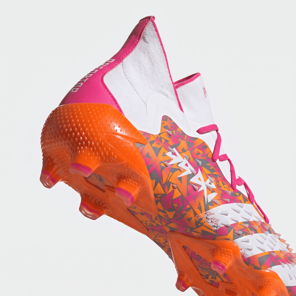 Predator Freak.1 FG Cloud White / Solar Orange / Shock Pink - Elite Boots