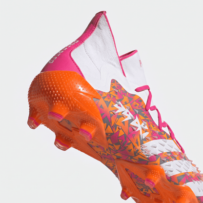 Predator Freak.1 FG Cloud White / Solar Orange / Shock Pink - Elite Boots