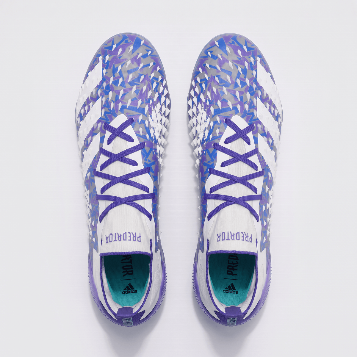 Predator Freak+ EQT FG Footwear White / Purple / Sub Green - Elite Boots