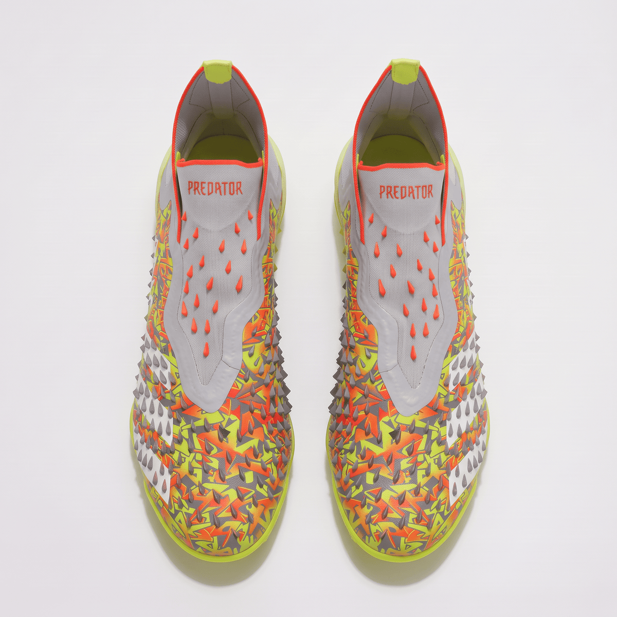 Predator Freak+ TF Cool Grey / Footwear White / Solar Yellow - Elite Boots