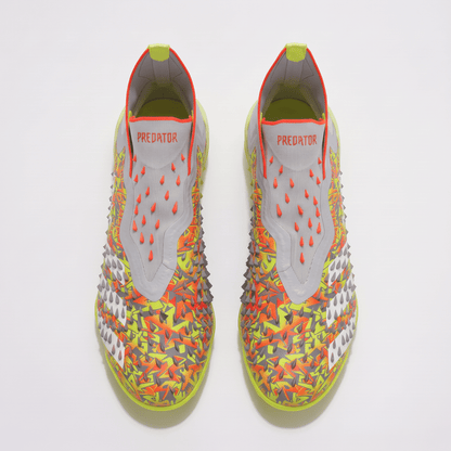 Predator Freak+ TF Cool Grey / Footwear White / Solar Yellow - Elite Boots