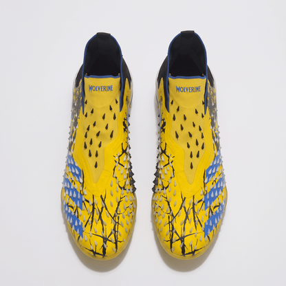 Predator Freak+ TF Yellow / Core Black / Silver Metallic / Bright Blue - Elite Boots