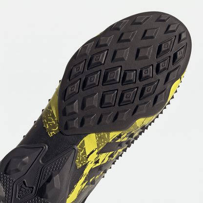 Predator Freak+ TF Core Black / Silver Metallic / Bright Yellow - Elite Boots