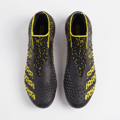 Predator Freak+ FG Core Black / Team Solar Yellow - Elite Boots