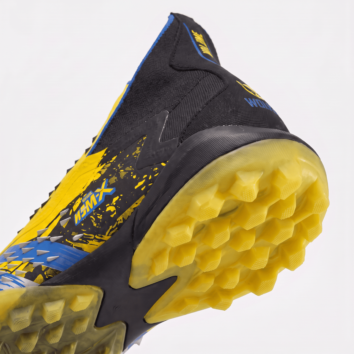 Predator Freak+ TF Yellow / Core Black / Silver Metallic / Bright Blue - Elite Boots