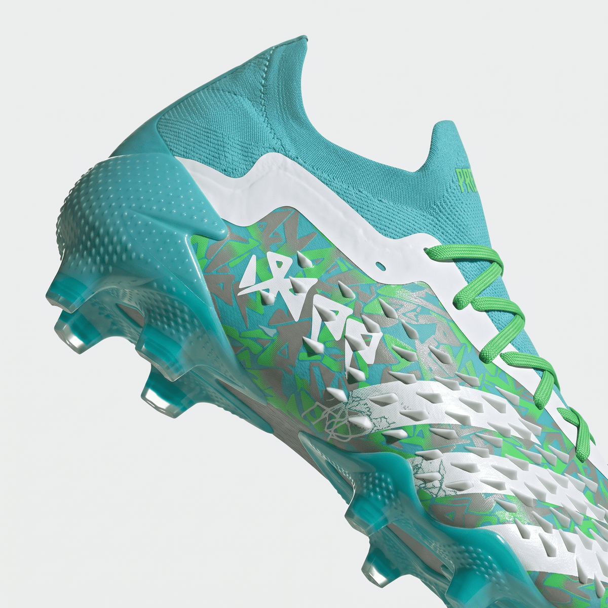 Predator Freak.1 FG Footwear White / Signal Green / Sub Green / Core Black - Elite Boots